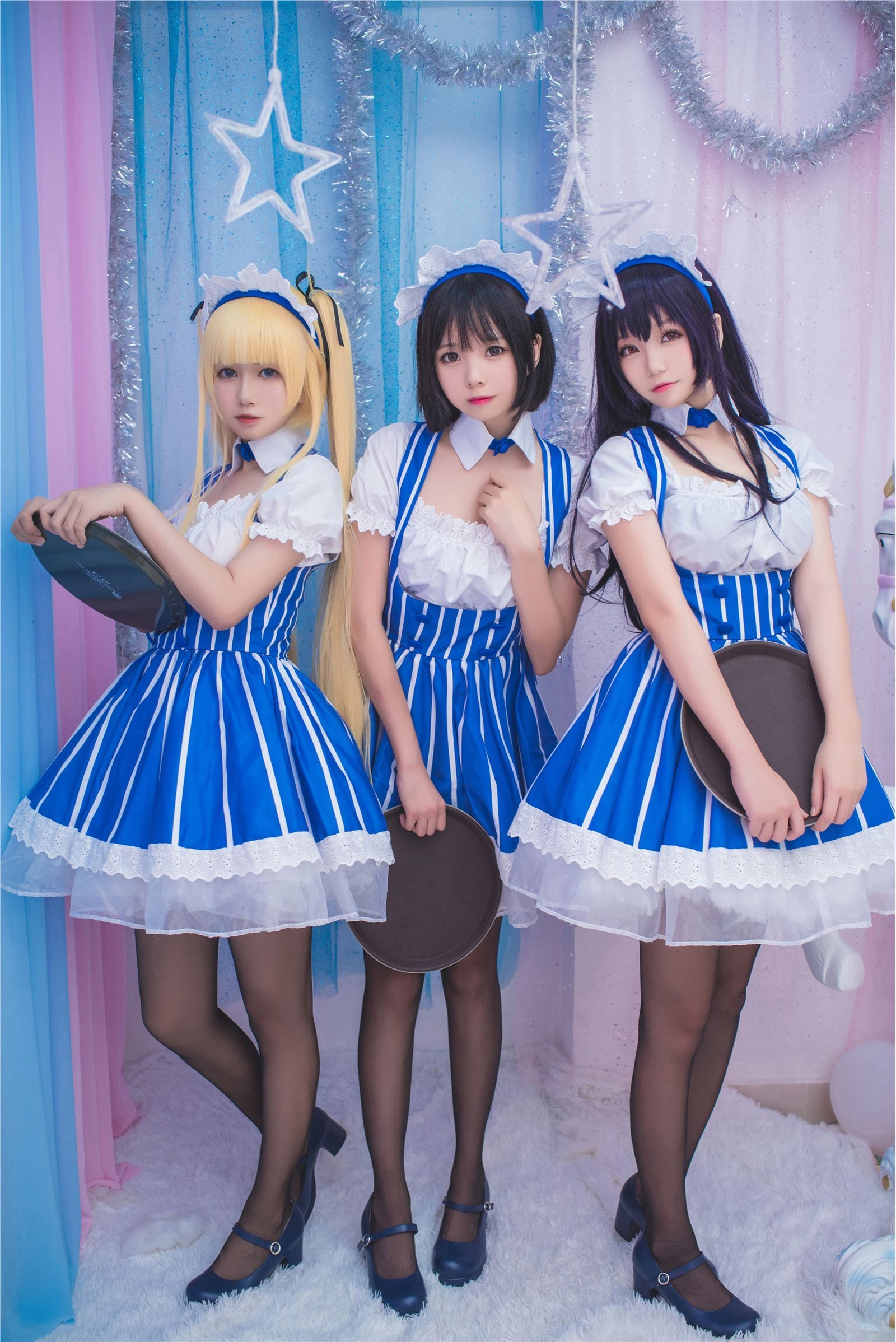 Platinum saki - three Maids(17)